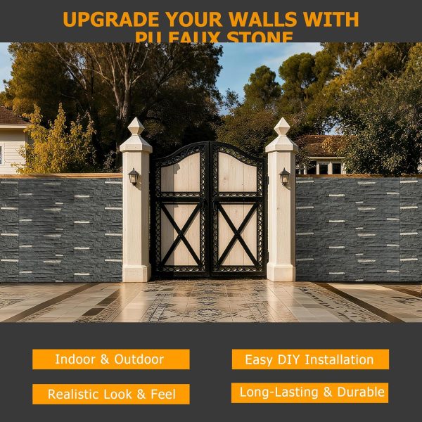 ROOMTEC Polyurethane Stone Wall Panel DIY Exterior Siding-7