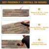 ROOMTEC Faux Stone Wall Panel Polyurethane DIY Home Decor-5