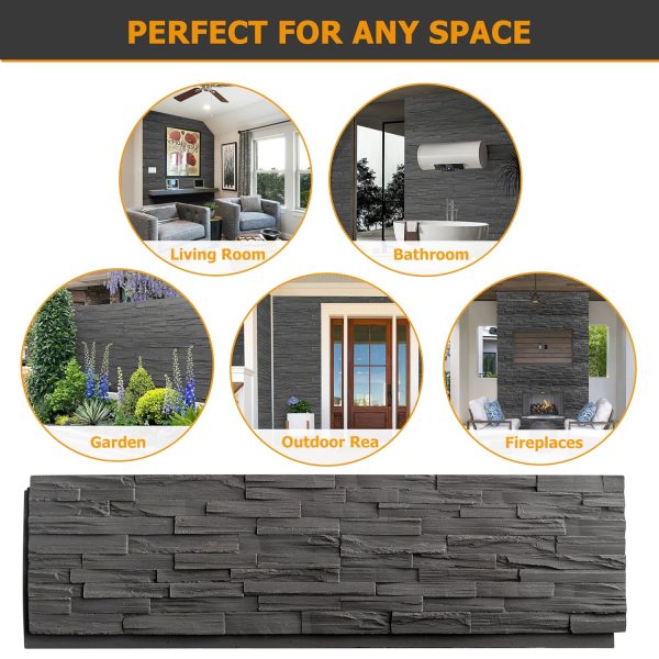 ROOMTEC Polyurethane Stone Wall Panel DIY Exterior Siding-6