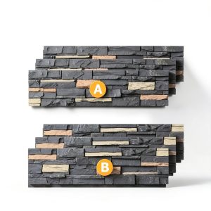 ROOMTEC Faux Stone Wall Panel Polyurethane DIY Exterior-0