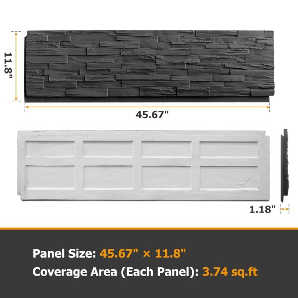 ROOMTEC Polyurethane Stone Wall Panel DIY Exterior Siding-1