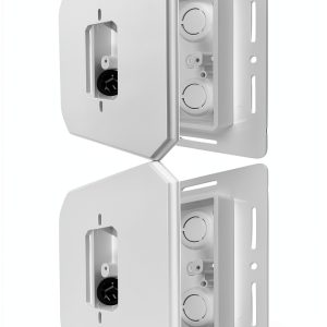 iMBAPrice Siding Mounting Block Plastic Modern White-0