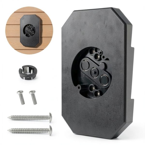 FreeCat Siding Mounting Block Outdoor Light Electrical Box-0