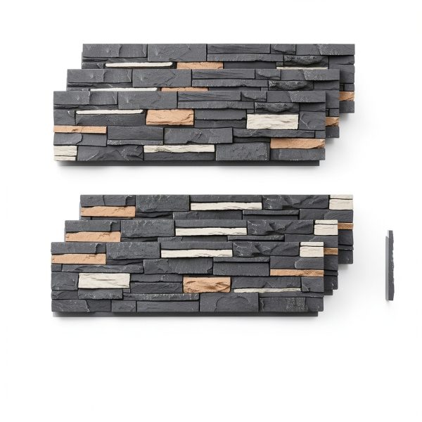ROOMTEC Faux Stone Wall Panel Polyurethane DIY Exterior-1
