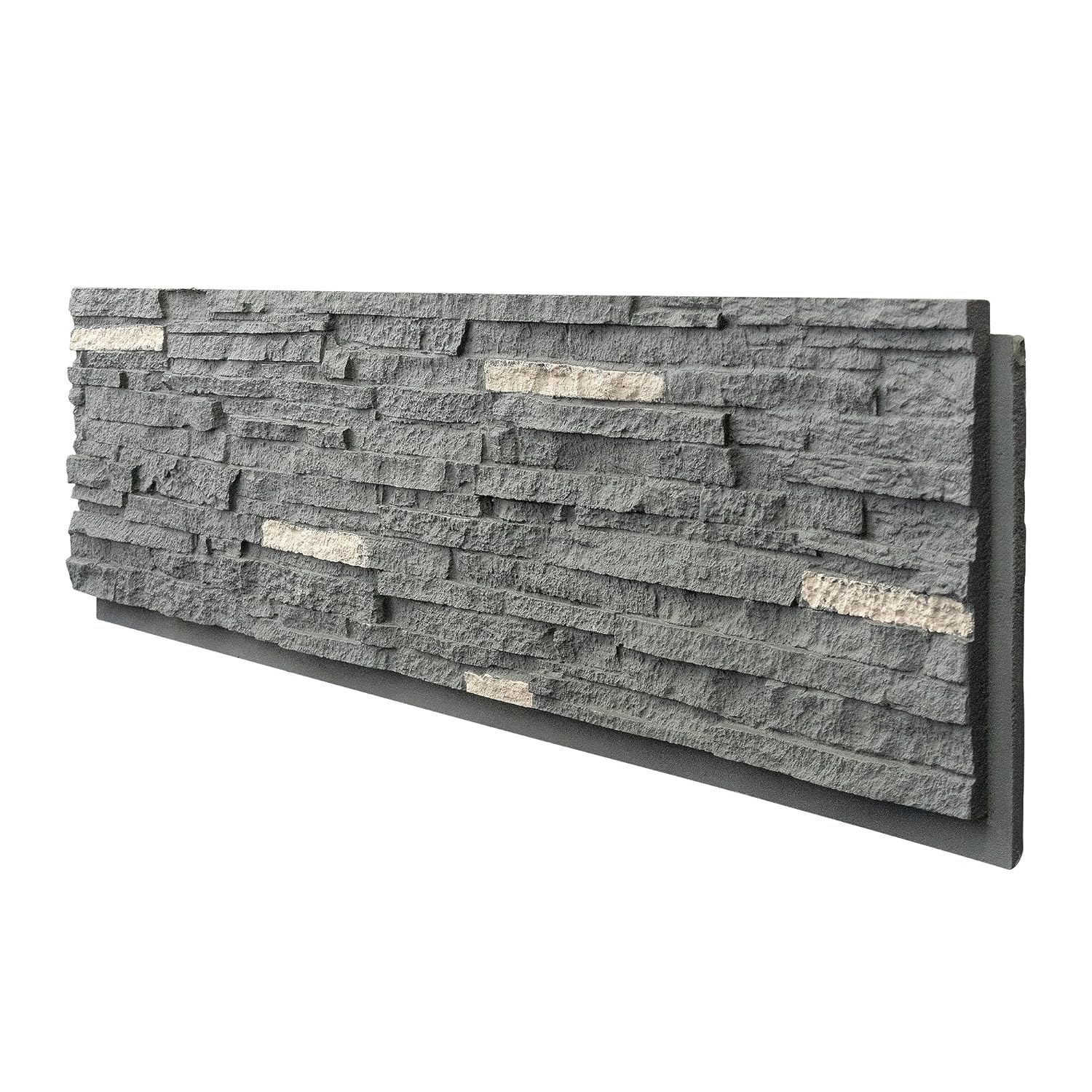 Installing ROOMTEC Polyurethane Stone Wall Panel DIY Exterior Siding on a wooden deck