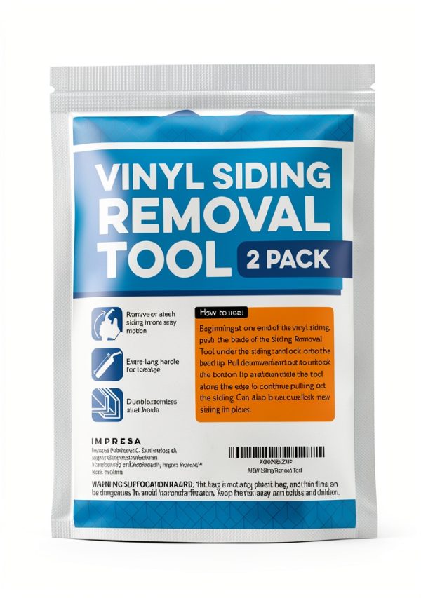 Impresa Vinyl Siding Tool Kit Steel Construction Two Piece-5
