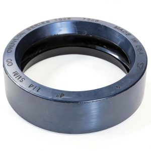 Anvil International 0390077550 Grade E Gruvlok Nitrile End Guard Gasket for Series 7005 Roughneck and Series 7305 HDPE 4" Coupling-0
