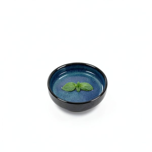 3.35 Inch Ceramic Soy Sauce Dish Set of 6, Assorted Colors by STE-CER-4